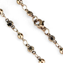 Load image into Gallery viewer, TK2432R - IP Rose Gold(Ion Plating) Stainless Steel Chain with No Stone