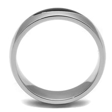 Load image into Gallery viewer, TK2567 - Two-Tone IP Black (Ion Plating) Stainless Steel Ring with No Stone