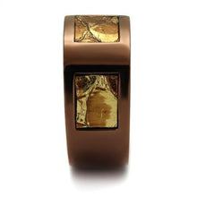 Load image into Gallery viewer, TK2702 - IP Coffee light Stainless Steel Ring with No Stone