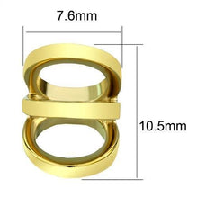 Load image into Gallery viewer, TK2952 - IP Gold(Ion Plating) Stainless Steel Earrings with No Stone