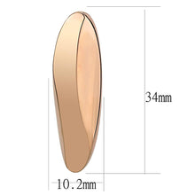 Load image into Gallery viewer, TK3154 - IP Rose Gold(Ion Plating) Stainless Steel Earrings with No Stone