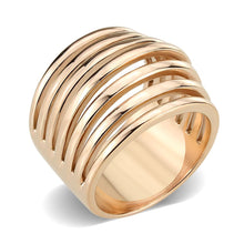 Load image into Gallery viewer, TK3797 - IP Rose Gold(Ion Plating) Stainless Steel Ring with NoStone in No Stone