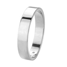 Load image into Gallery viewer, TK3832N- High Polished( No Plated) Stainless Steel Ring with Top Grade Crystal in Clear
