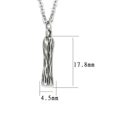 Load image into Gallery viewer, TK3853I High Polished Stainless Steel Chain Initial Pendant - Letter I