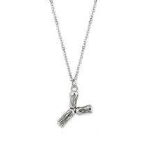 Load image into Gallery viewer, TK3853Y High Polished Stainless Steel Chain Initial Pendant - Letter Y