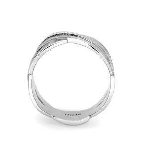 TK3866 - High polished (no plating) Stainless Steel Ring with NoStone in No Stone
