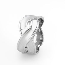 Load image into Gallery viewer, TK3866 - High polished (no plating) Stainless Steel Ring with NoStone in No Stone