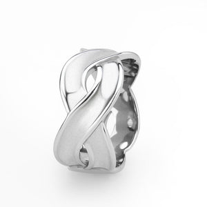 TK3866 - High polished (no plating) Stainless Steel Ring with NoStone in No Stone