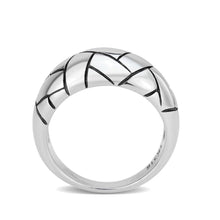 Load image into Gallery viewer, TK3871 - High polished (no plating) Stainless Steel Ring with Epoxy in No Stone
