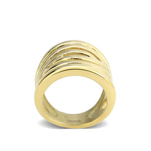 Load image into Gallery viewer, TK3885 - IP Gold(Ion Plating) Stainless Steel Ring with NoStone in No Stone