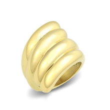 Load image into Gallery viewer, TK3886 - IP Gold(Ion Plating) Stainless Steel Ring with NoStone in No Stone