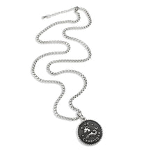 Load image into Gallery viewer, TK3929 - High polished (no plating) Stainless Steel Chain Pendant with NoStone in No Stone