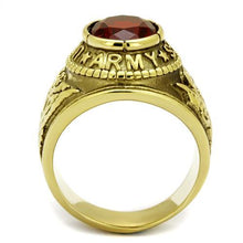Load image into Gallery viewer, TK414706G - IP Gold(Ion Plating) Stainless Steel Ring with Synthetic Synthetic Glass in Siam