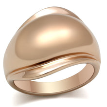 Load image into Gallery viewer, GL157 - IP Rose Gold(Ion Plating) Brass Ring with No Stone