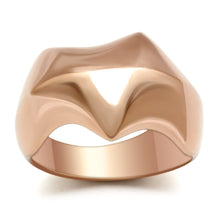 Load image into Gallery viewer, GL161 - IP Rose Gold(Ion Plating) Brass Ring with No Stone