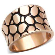 Load image into Gallery viewer, GL204 - IP Rose Gold(Ion Plating) Brass Ring with No Stone