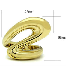 Load image into Gallery viewer, GL290 - IP Gold(Ion Plating) Brass Ring with No Stone
