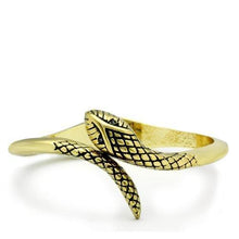 Load image into Gallery viewer, LO2140 - Flash Gold White Metal Bangle with Top Grade Crystal  in Clear