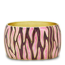 Load image into Gallery viewer, LO2154 - Flash Gold White Metal Bangle with Epoxy  in No Stone