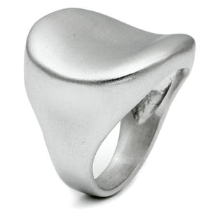 LO2435 - Rhodium+Brushed Brass Ring with No Stone