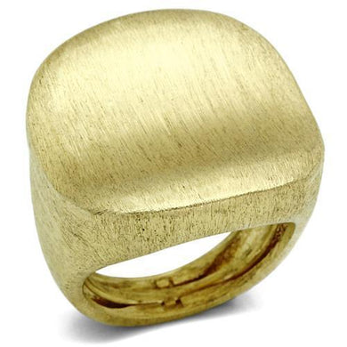 LO2473 - Gold & Brush Brass Ring with No Stone