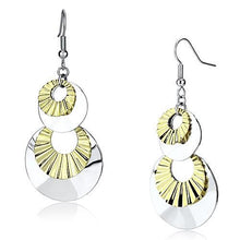 Load image into Gallery viewer, LO2656 - Reverse Two-Tone Iron Earrings with No Stone