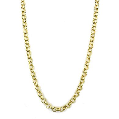 LO3082 - Gold Brass Chain with No Stone