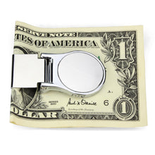 Load image into Gallery viewer, LO3420 - High polished (no plating) Stainless Steel Money clip with No Stone