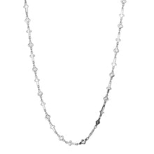 Load image into Gallery viewer, LO3452 - Rhodium Brass Necklace with No Stone