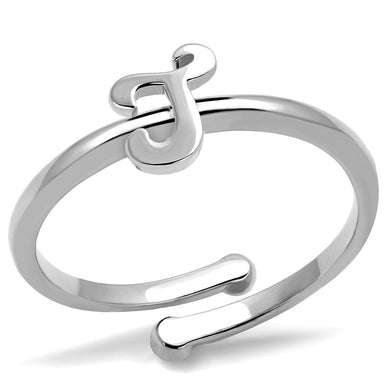 LO4011 - Rhodium Brass Ring with No Stone