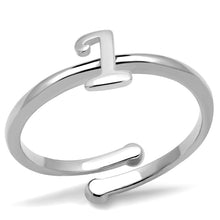 Load image into Gallery viewer, LO4019 - Rhodium Brass Ring with No Stone