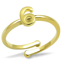 Load image into Gallery viewer, LO4034 - Flash Gold Brass Ring with No Stone