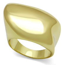 Load image into Gallery viewer, LO4105 - Gold Brass Ring with No Stone