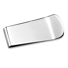 Load image into Gallery viewer, LO4141 Rhodium Brass Money clip with No Stone in No Stone