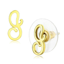 Load image into Gallery viewer, LO4670 - Gold Brass Earrings with No Stone