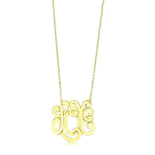 Load image into Gallery viewer, LO4690 - Rhodium Brass Necklace with No Stone
