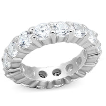 Load image into Gallery viewer, LOAS932 - Silver 925 Sterling Silver Ring with AAA Grade CZ  in Clear