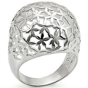 LOS384 - Silver 925 Sterling Silver Ring with No Stone