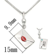 Load image into Gallery viewer, LOS432 - Silver 925 Sterling Silver Chain Pendant with No Stone