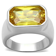 Load image into Gallery viewer, LOS674 - Silver 925 Sterling Silver Ring with AAA Grade CZ  in Topaz
