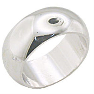 R2243 - Rhodium Brass Ring with No Stone