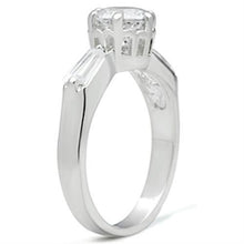 Load image into Gallery viewer, SS060 - Silver 925 Sterling Silver Ring with AAA Grade CZ  in Clear