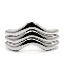 Load image into Gallery viewer, TK032 - High polished (no plating) Stainless Steel Ring with No Stone