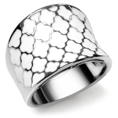 TK041 - High polished (no plating) Stainless Steel Ring with No Stone