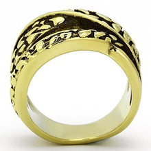 Load image into Gallery viewer, TK1025 - IP Gold(Ion Plating) Stainless Steel Ring with No Stone