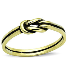Load image into Gallery viewer, TK1239G - IP Gold(Ion Plating) Stainless Steel Ring with No Stone