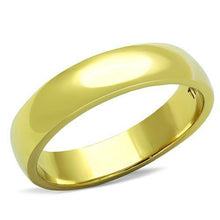 Load image into Gallery viewer, TK1375G - IP Gold(Ion Plating) Stainless Steel Ring with No Stone