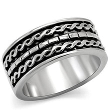 Load image into Gallery viewer, TK158 - High polished (no plating) Stainless Steel Ring with No Stone