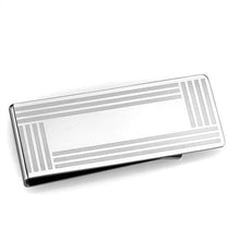 Load image into Gallery viewer, TK2078 - High polished (no plating) Stainless Steel Money clip with No Stone