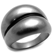 Load image into Gallery viewer, TK2415 - Antique Silver Stainless Steel Ring with No Stone